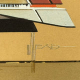 Singer Car Print, 1978