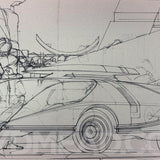 1983 Black Folio from Syd Mead's first Exhibition in Japan from THE VAULT
